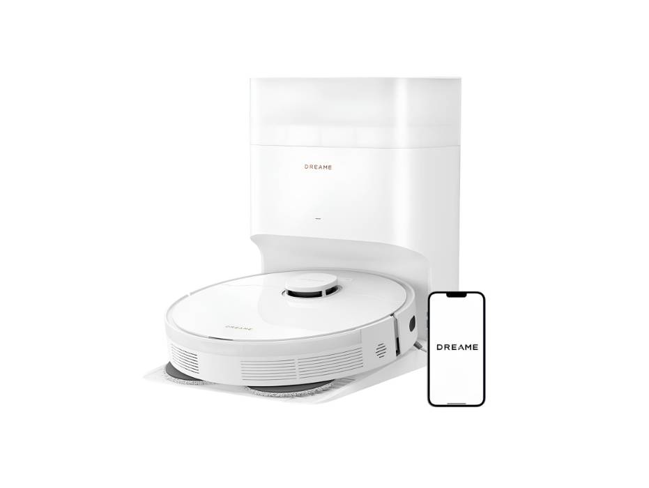 Dreame L10s Plus Robot Vacuum Cleaner, 7000Pa, Vacuum Robot with Dust Collection, Automatic Mop Lifting, Ultrasonic Carpet Detection