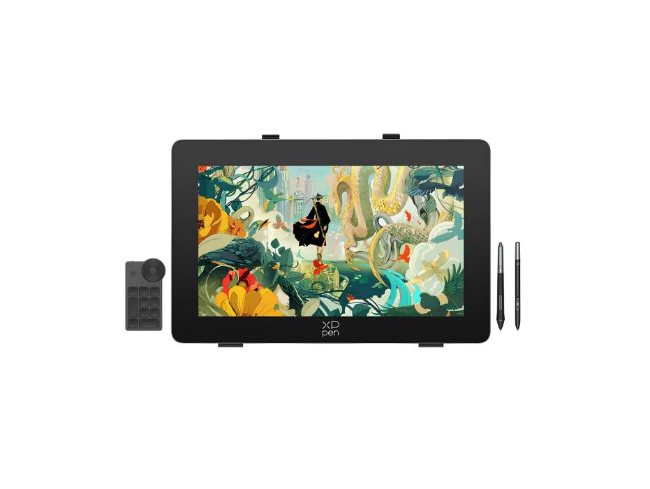 XP-pen Artist Pro 24 Gen2 165hz Drawing Tablet with Screen, Drawing Monitor with Dual 16384 Pen Pressure Battery-Free Stylus, Mini Key dial, 23.8" Full Laminated AG Screen