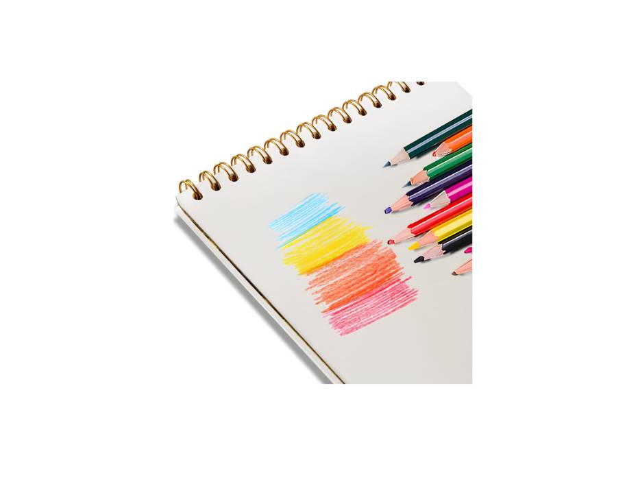 A4 Sketch Book, Top Spiral Bound Sketch Pad, 1 Pack 60-Sheets (68lb/100gsm) Acid Free Art Sketchbook (Sunflower)