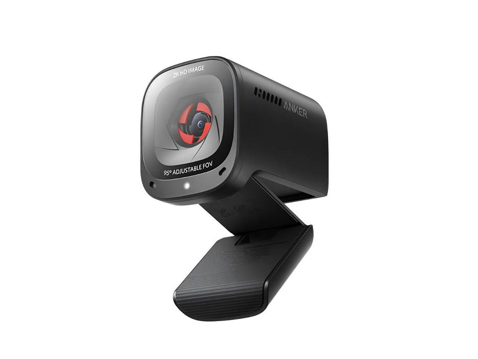 Anker PowerConf C200 2K Webcam with AI-Noise Canceling Stereo Microphones and Adjustable Field of View
