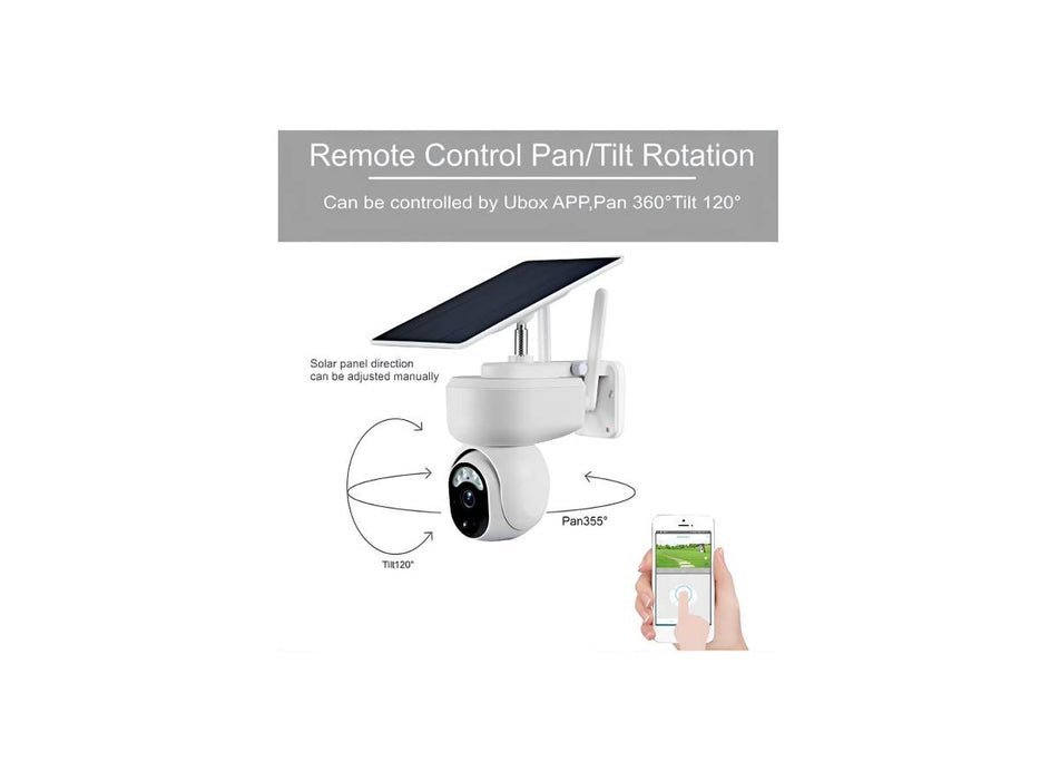 CRONY 4G RBX-S30 Low power 4G solar camera 1080P 2MP PIR CCTV Surveillance Security Light Solar Panel IP Camera