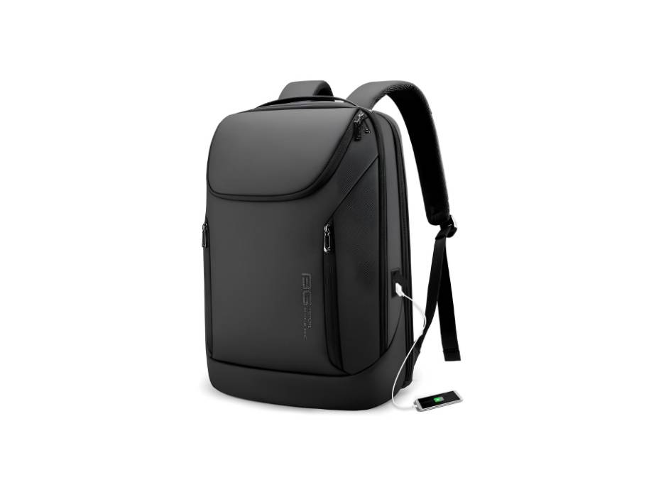 BANGE Business Smart Backpack Waterproof fit 15.7 Inch Laptop with USB Charging Port