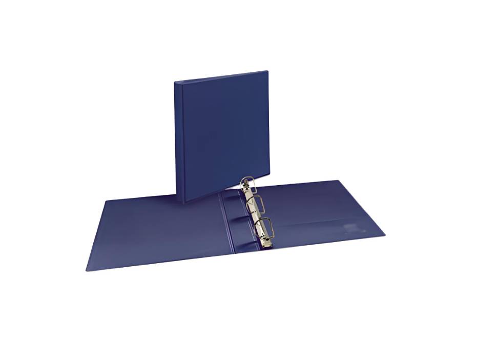 Alpha Presentation Binder 3 Rings A4 38mm Spine, Dark Blue (304-DBL)
