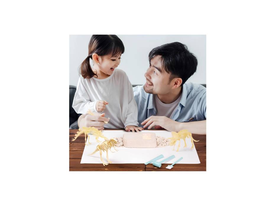 Deli EH769 Dig Kit Tyrannosaurus ASST. – Uncover, Build, and Discover the Dinosaur World!