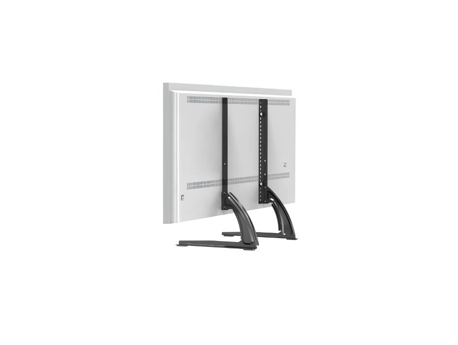 MOUNTUP TV Stand Mount, Universal TV Stand Tabletop for 27 to 55 inch, Holds up to 40kg, Height Adjustable TV Base MU1019-AE