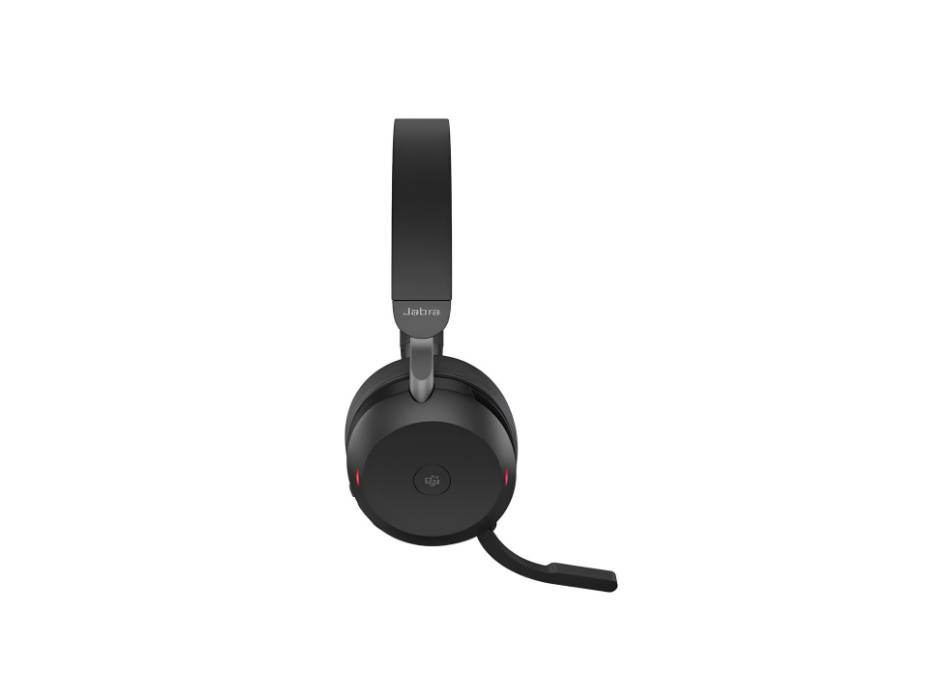 Jabra Evolve2 75 Wireless PC Headset with 8-Microphone Technology - Dual Foam Stereo Headphones with Advanced Active Noise Cancellation