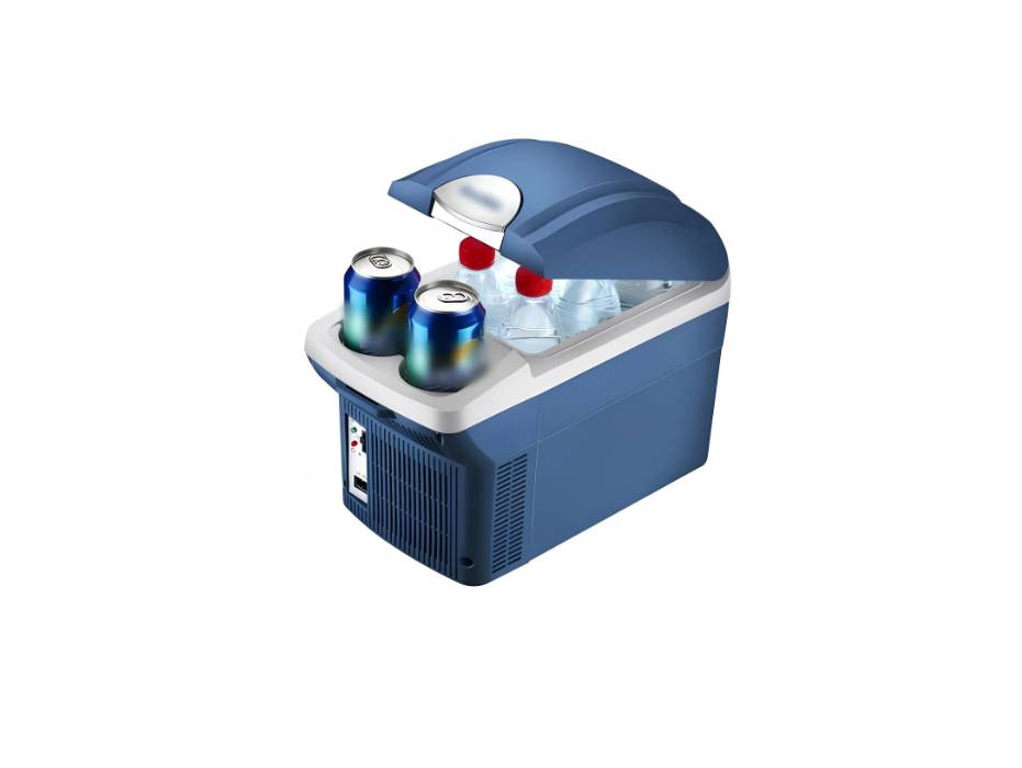 CRONY Car Icebox 8L Low Noise Compact Refrigerators Mini Fridge Portable