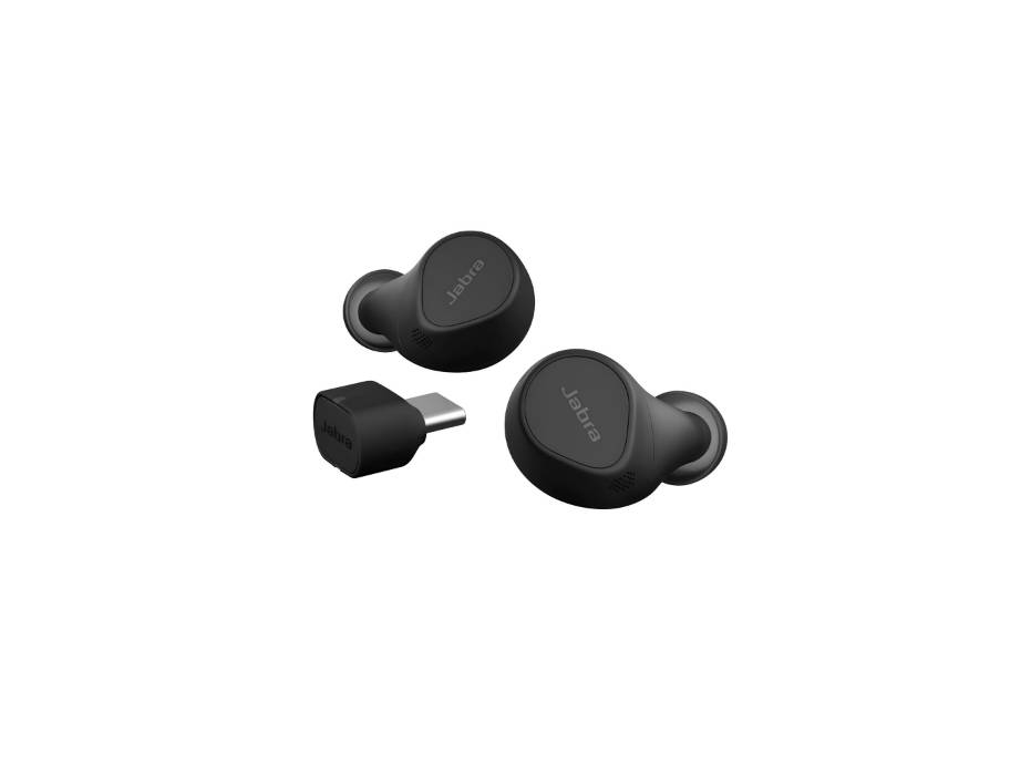 Jabra Evolve2 Buds True Wireless In-Ear Bluetooth Earbuds, Active Noise Cancellation (ANC) and 4-mic MultiSensor Voice Technology
