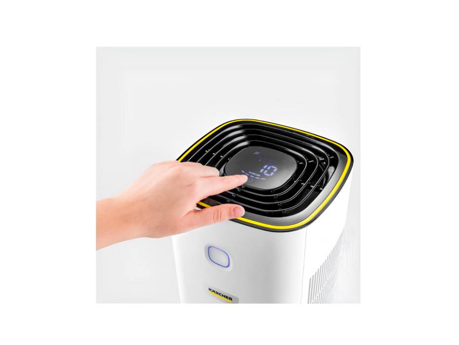 Karcher AF 20 Air Purifier for Home & Bedroom, Dual Air Inlet System, Quiet Performance for Improved Sleep, Ideal for Allergies, Odor & Smoke