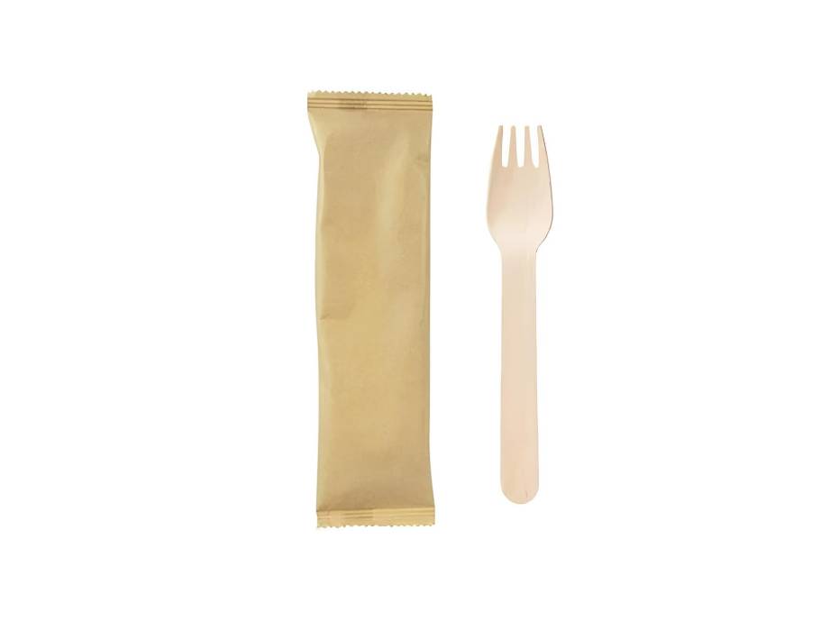Wooden Fork Individually Wrapped 500 Pieces