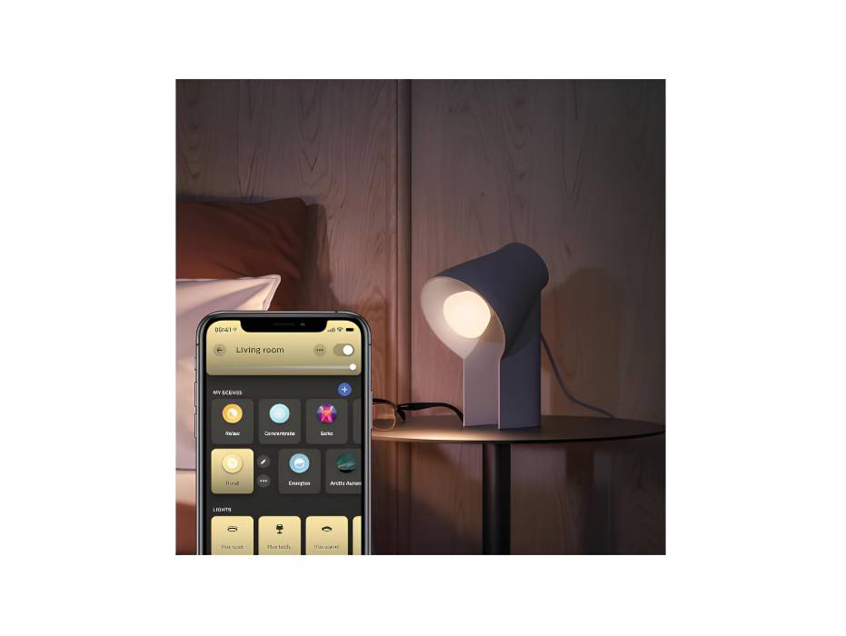 Philips Hue Bulb E27 (A60) 9W-75W 1100 Lumens White Ambiance Light