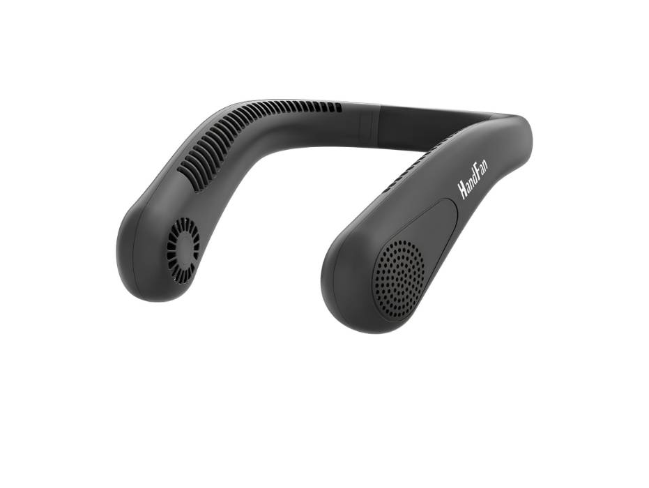 HandFan Portable Neck Fan, Bladeless Wearable Personal Fan, Rechargeable 5000mAh Battery, up to 21H Working Time, 4 Speeds