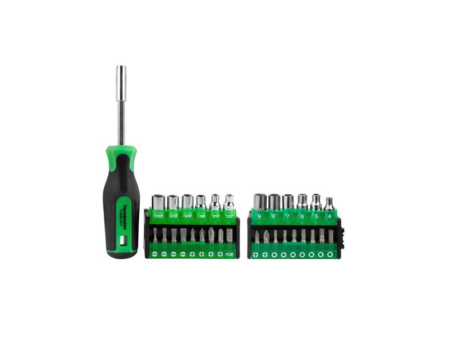 Terminator Screw Driver Set 31 pcs. Bit Holder & 30 pcs Bits - TTSDS 314
