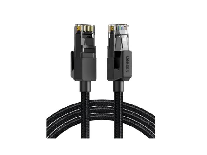 UGREEN Ethernet Cable Cat 6 3M Braided Network Cable 1Gbps High Speed Internet Cord Shielded LAN Cable RJ45 Connector