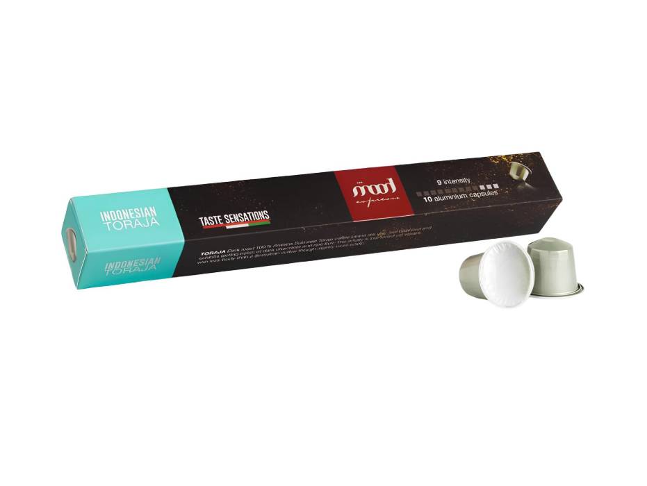 Mood Espresso - Nespresso Compatible Capsules (3 Flavors: Intenso, Indonesian Toraja, Ethiopian Sidamo), Pack of 9 (90 Capsules)