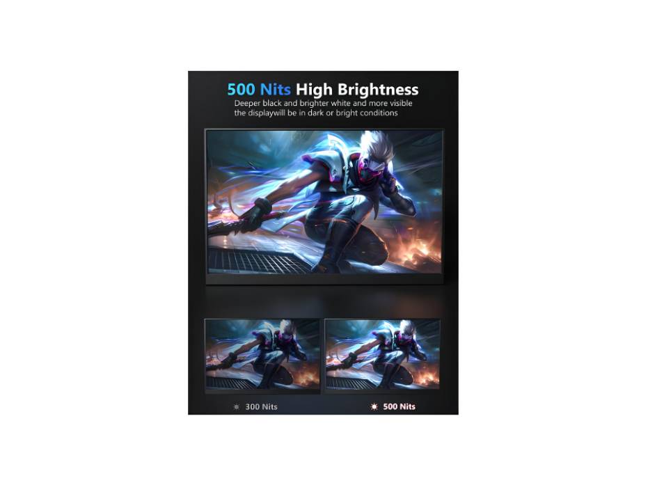 MagicRaven 16", 165Hz Portable Gaming Monitor