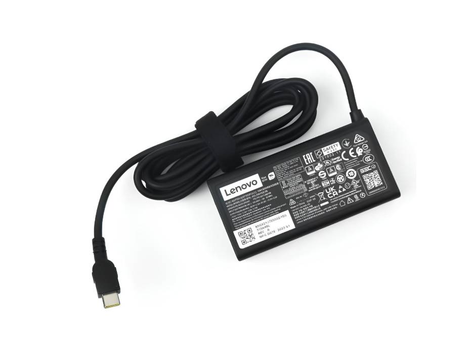 Lenovo Laptop Charger Type C, 65W - ADLX65YDC3E