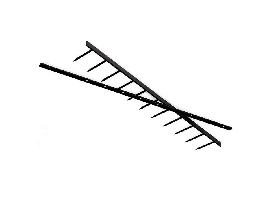 Velomax strips 12 pin 50 mm, Black (Pack of 100)