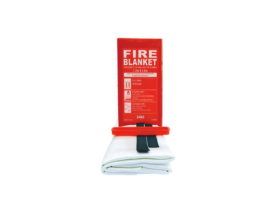 Gladious Fire Blanket, Flash PVC Box, 1.2 Meters x 1.8 Meters