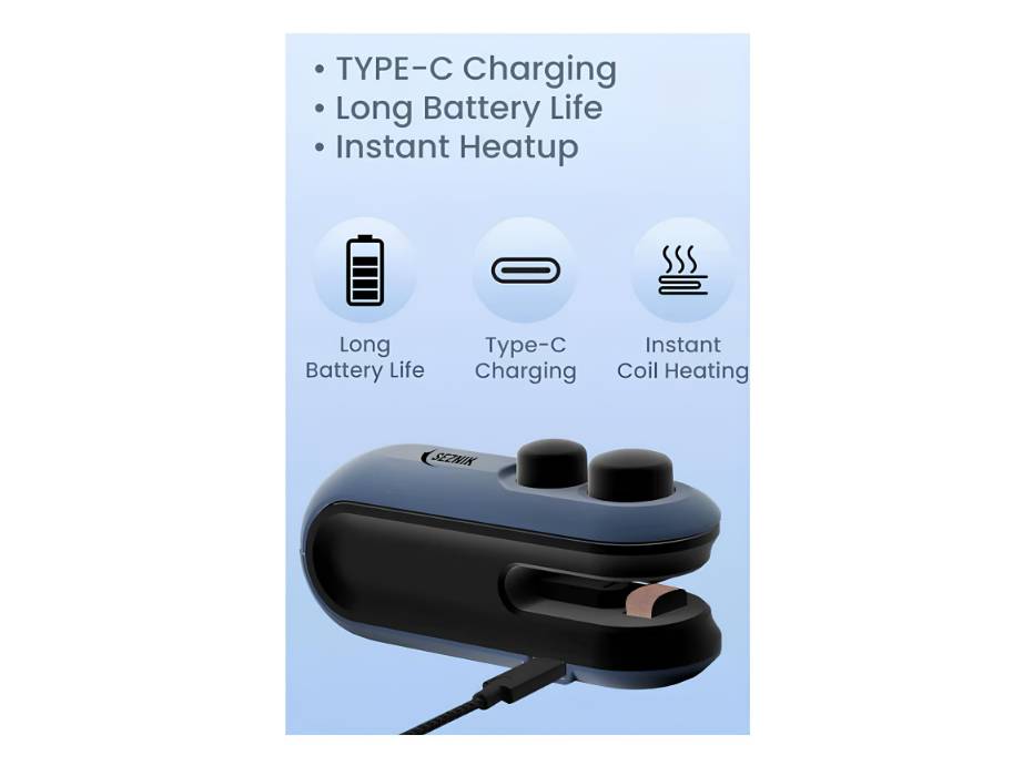 Portable Mini Sealing Machine, Handheld Packet Sealer For Food, Snacks, Chips, Fresh Storage, Plastic Bags Sealing Machine