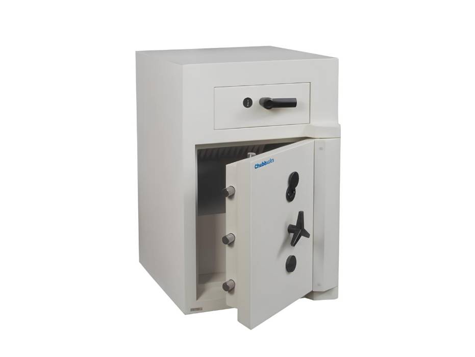 Chubbsafes Europa Deposit Safe Grade 1, Model 115, Burglary Resistance, With Keylock and Drawer Trap