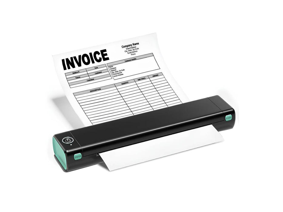 Phomemo M08F A4 Portable Thermal Printer, Bluetooth Printer Compatible with Phone & Laptop