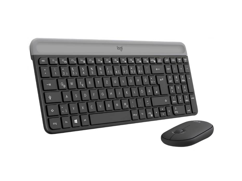 Logitech MK470 Slim Wireless Keyboard and Mouse Combo