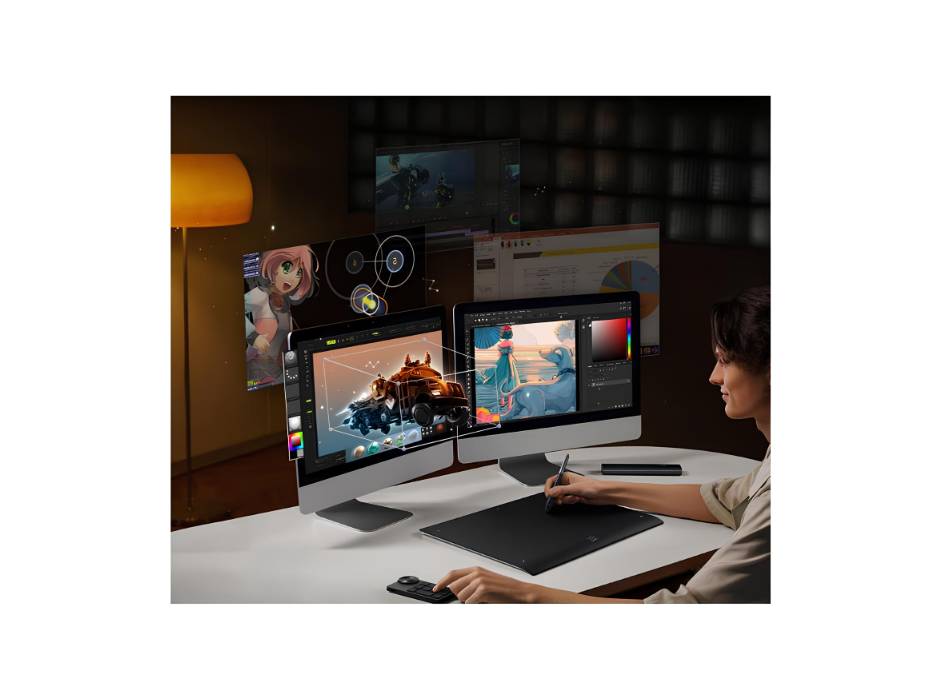 XP-pen Deco Pro MW (Gen 2) Graphic Drawing Tablet with Remote and Stylus (9" x 6")