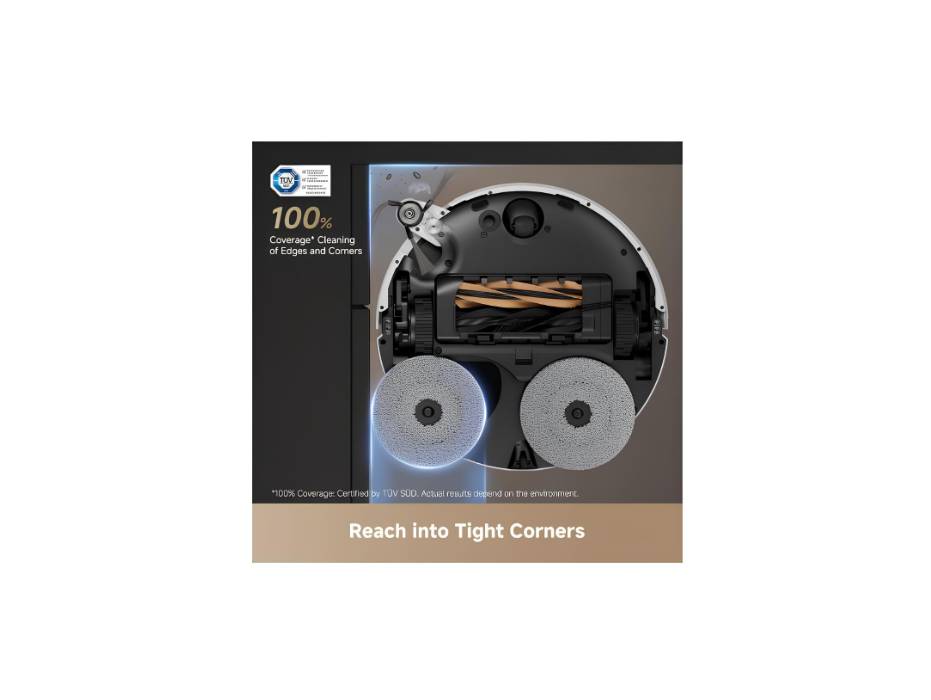 Dreame X50 Ultra Complete Robot Vacuum and Mop with Self-Cleaning, Liftable LDS, Cross Barriers Up to 6cm, AI Camera, Up to 20,000Pa, Voice Control Supported