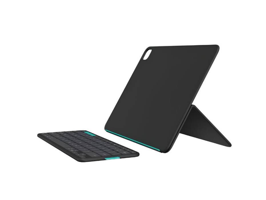 Logitech Flip Folio, Keyboard Case for iPad Pro and Air 11-inch