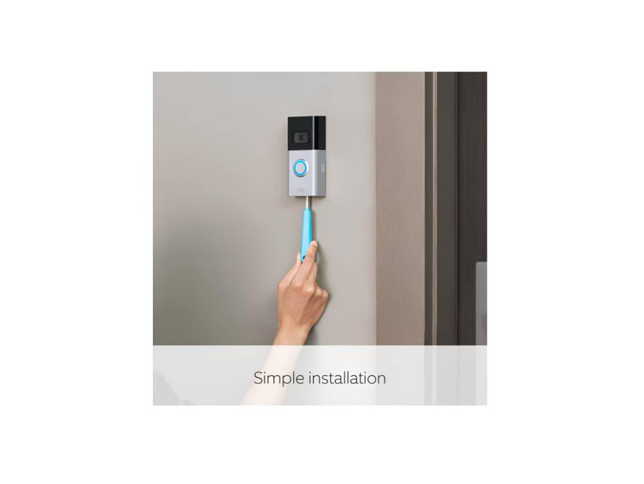 Ring Video Doorbell 4 - HD video with two-way talk, color pre-roll video previews, battery powered