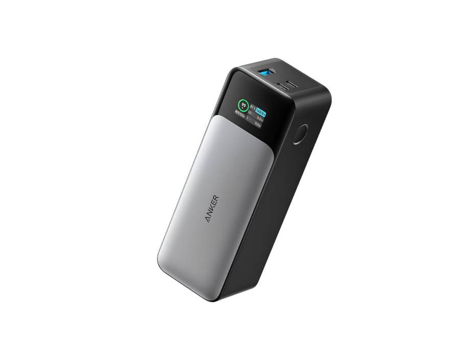 Anker 737 Power Bank (PowerCore 24K), 24,000mAh 3-Port Portable Charger with 140W Output, Smart Digital Display