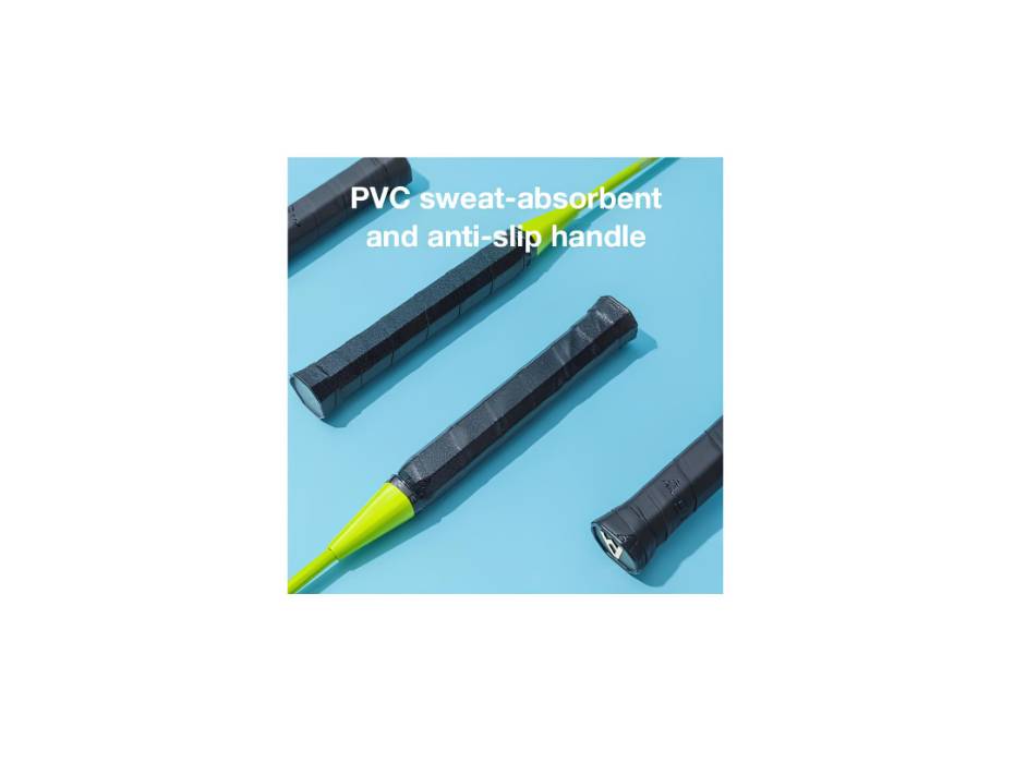 Agnite ER301 Iron Split Badminton Racquet – Pair (660mm-680mm, Green) – Lightweight & Durable for Precision Play