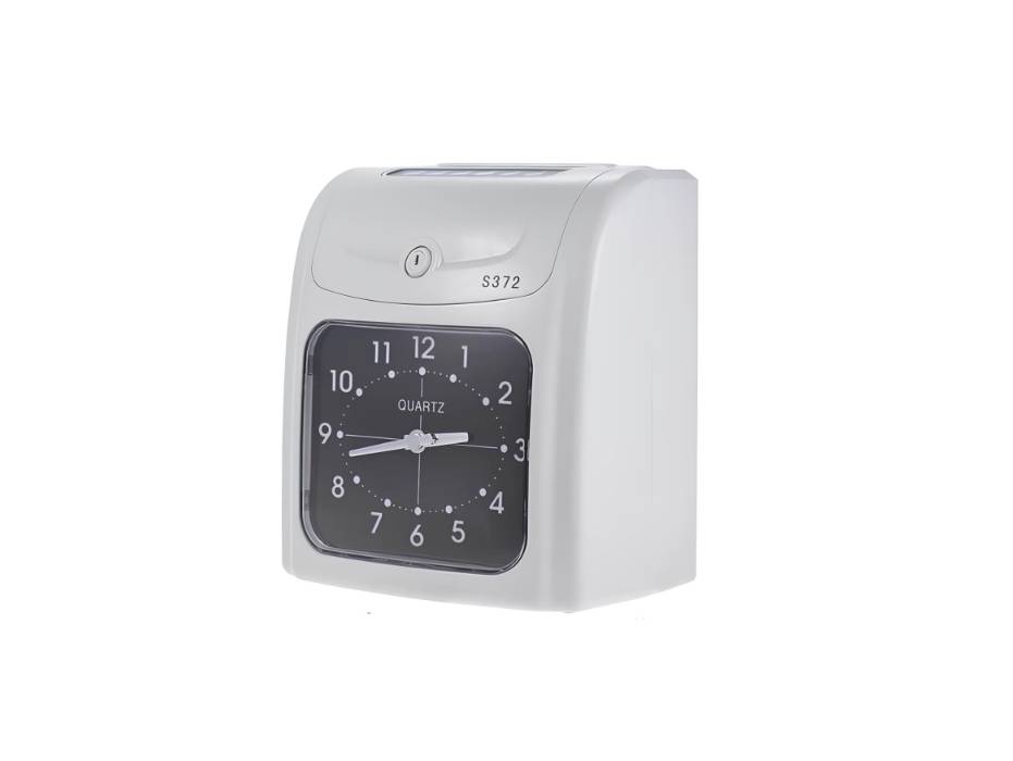 Electronic Employee Starter Time Clock Punch Pak, Recorder Attendance Time Card Machine for Office Factory Warehouse