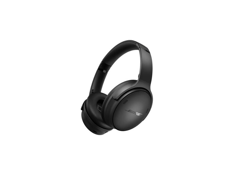 Bose Quiet Comfort Wireless Noise Cancelling Headphones, Bluetooth Over Ear Headphones with Up To 24 Hours of Battery Life, Black