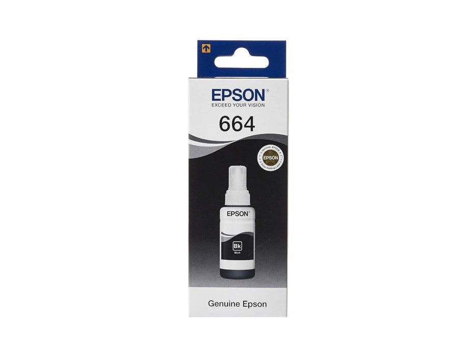 Epson 664 EcoTank Ink Bottle - 70ml, Black - Altimus