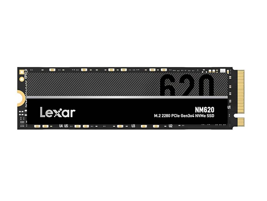 Lexar NM620 1TB SSD, M.2 2280 PCIe Gen3x4 NVMe 1.4 Internal SSD (LNM620X001T-RNNNG)
