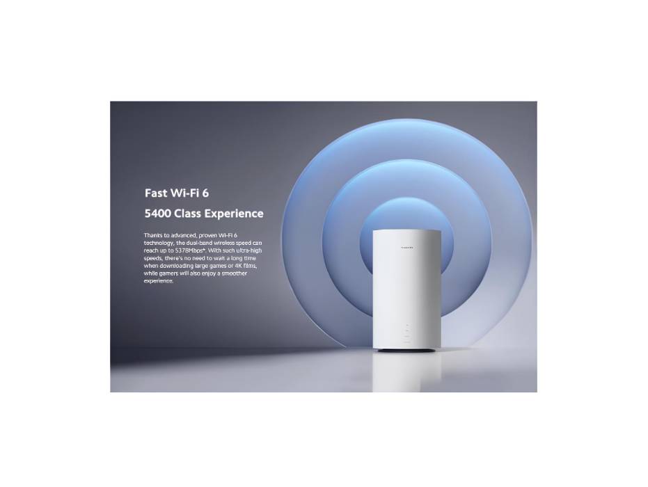 Xiaomi 5G CPE Pro Router Qualcomm 5G Chip, Fast Wi-Fi 6 (AX5400,OFDMA)