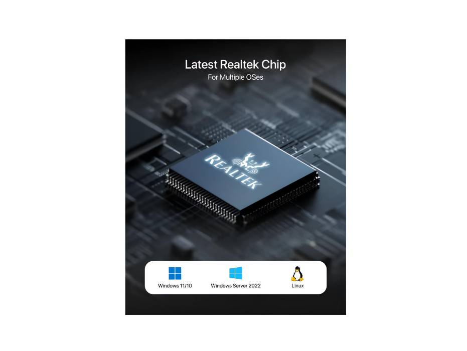 BrosTrend 5Gb PCIe Network Card, PCIe Ethernet Card with Extra Low-Profile, PCI Express Network Adapter