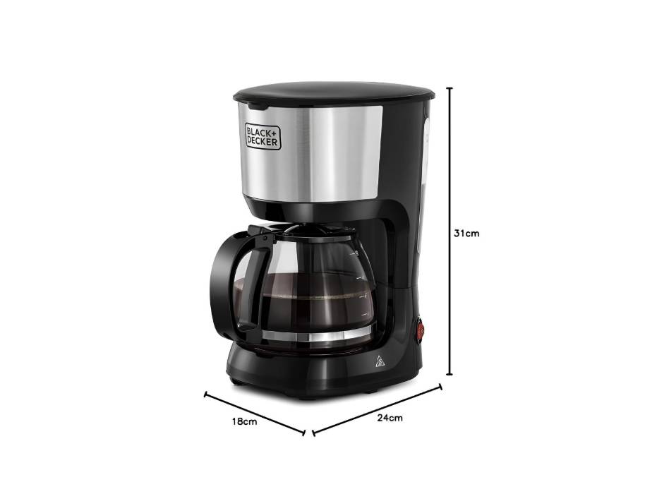 Black & Decker 750W Dcm750S-B5 10 Cup Coffee Maker