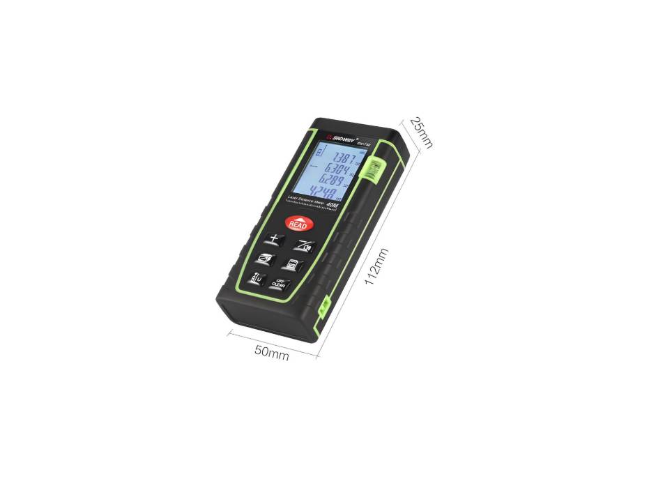 Sndway SW-T40 Digital Laser Rangefinder Meter, 40 meters