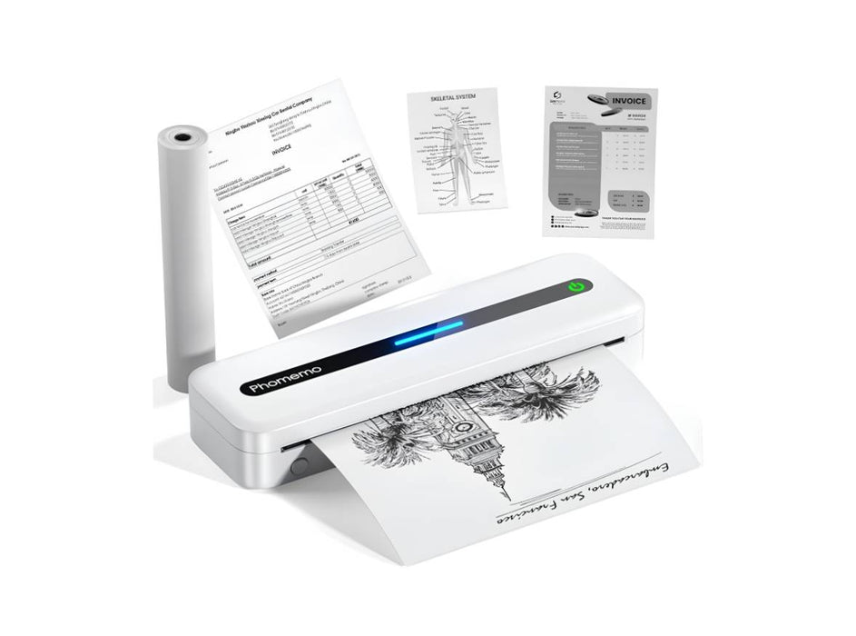 Phomemo M832 A4 Portable Wireless Inkless Thermal Printer, Compatible with Phone & Laptop