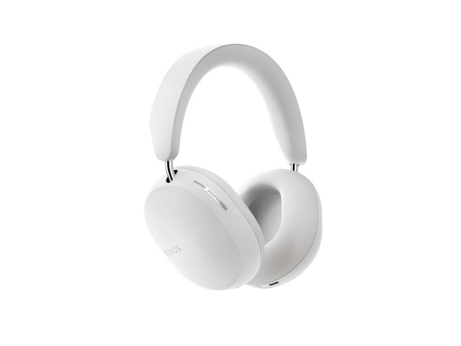 Sonos Ace Premium Active Noise Cancelling Over Ear Headphone White Connect with Multiple Devices 30 Hours Battery Life Bluetooth USB- C Masterfully Tuned Crystallized Bass, White