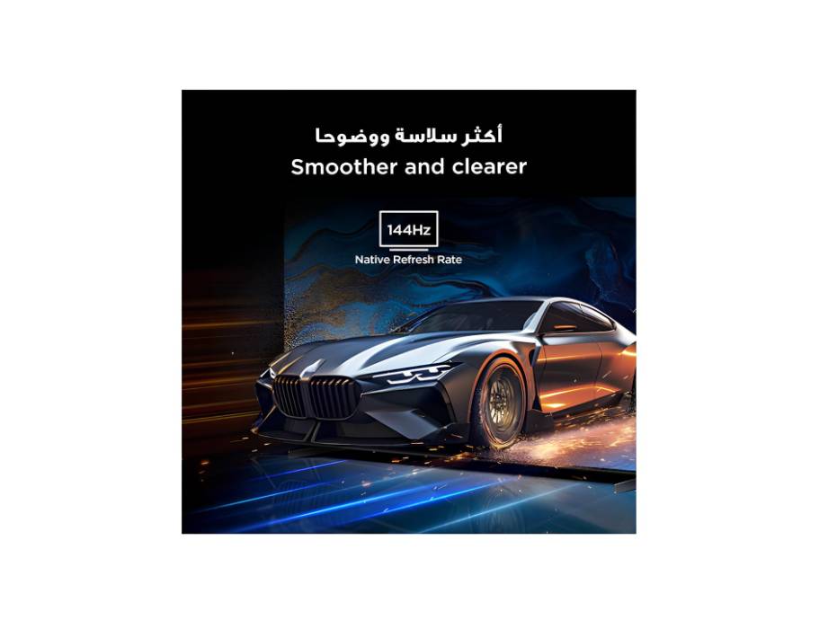 TCL 55 Inch Smart TV 4K QD-Mini LED Colorful Quantum Crystal HDR 2600nits Gaming Google TV, 144Hz Native Refresh Rate, Audio by Bang & Olufsen, Dolby Atmos, Game Master