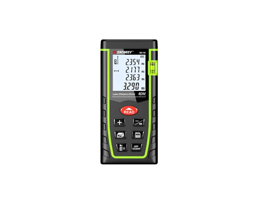 Sndway SW-T40 Digital Laser Rangefinder Meter, 40 meters