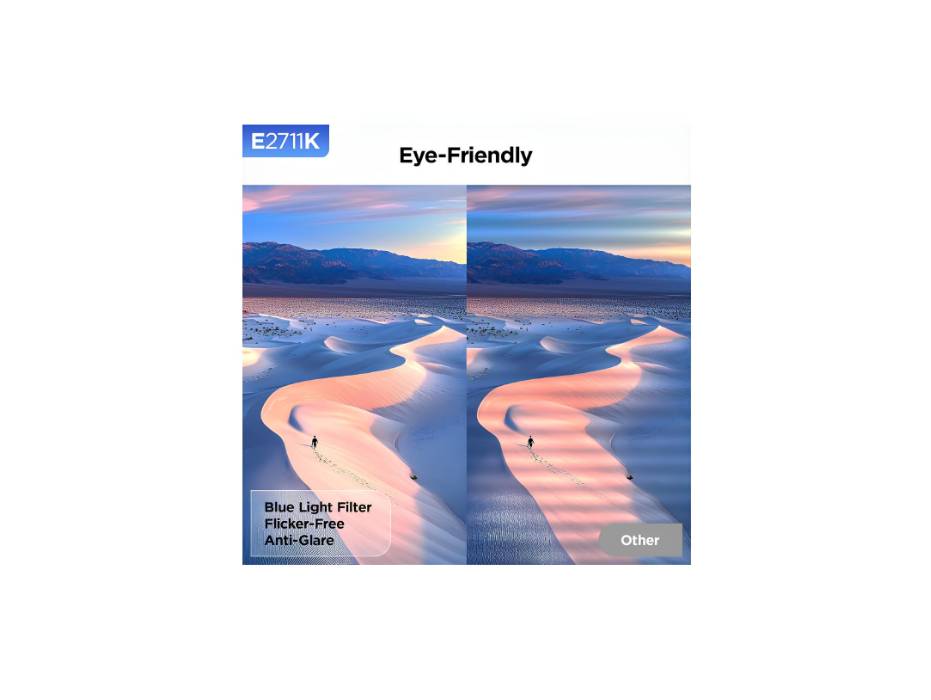 KOORUI 27 Inch Monitor FHD 1080P 144Hz Computer Monitor IPS Display 1500:1 Contrast Ratio with HDMI VGA, Three-Sided Slim Bezels, Freesync, 100 x 100 mm VESA Mountable, Ergonomic Tilt, Black