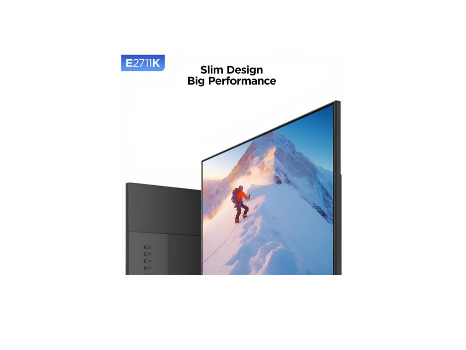 KOORUI 27 Inch Monitor FHD 1080P 144Hz Computer Monitor IPS Display 1500:1 Contrast Ratio with HDMI VGA, Three-Sided Slim Bezels, Freesync, 100 x 100 mm VESA Mountable, Ergonomic Tilt, Black