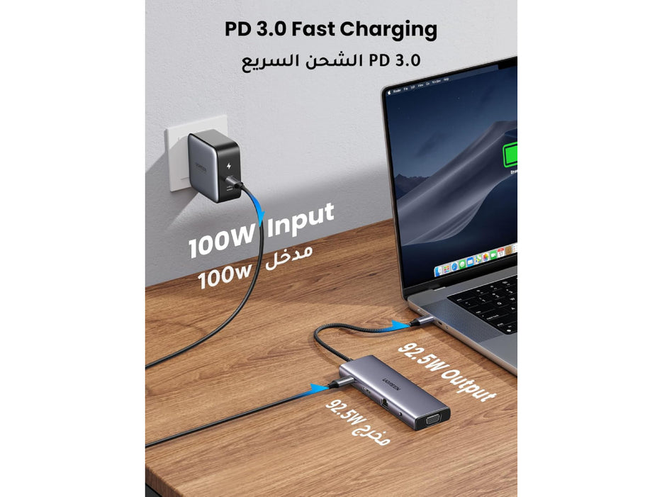UGREEN 10 in 1 Hub, Type C USB with Ethernet