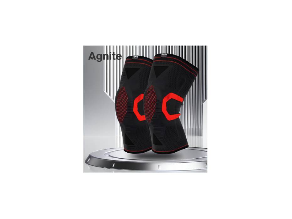 Agnite ER364 Knee Brace– Single Pack (One Size Fits All) – Comfortable Grip for Enhanced Performance