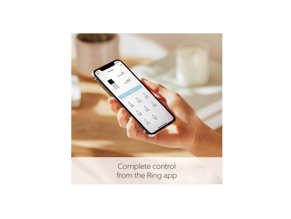 Ring Video Doorbell 3 - rechargeable battery powered, Wi-Fi doorbell security camera with two way talk, full HD video motion detection, night vision